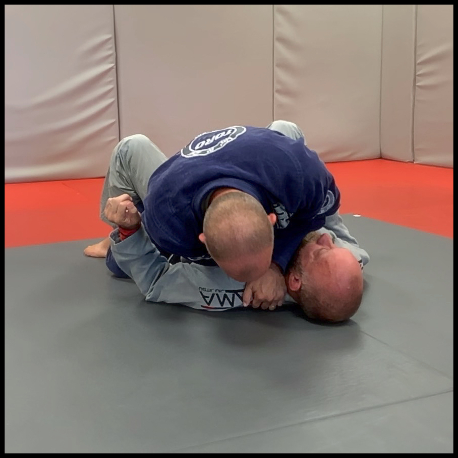 Cross Choke Submission Pendergrass Academy of Martial Arts