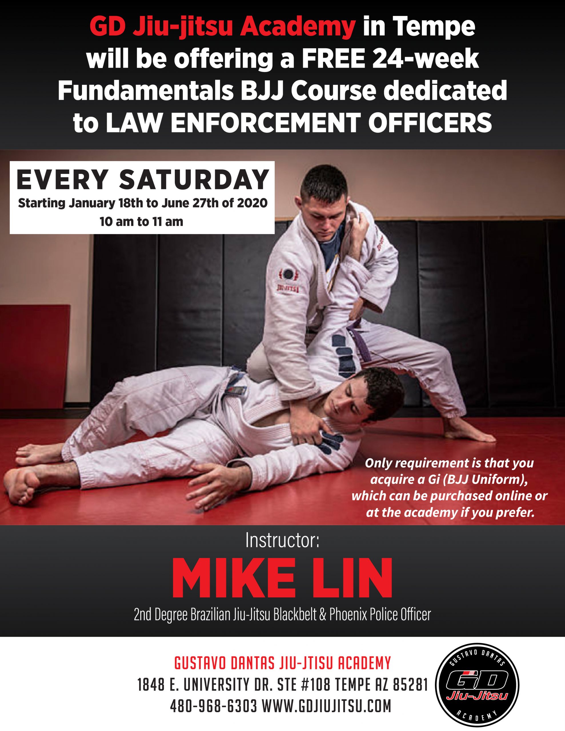 Law Enforcement Officers FREE Fundamentals Course Starting in January