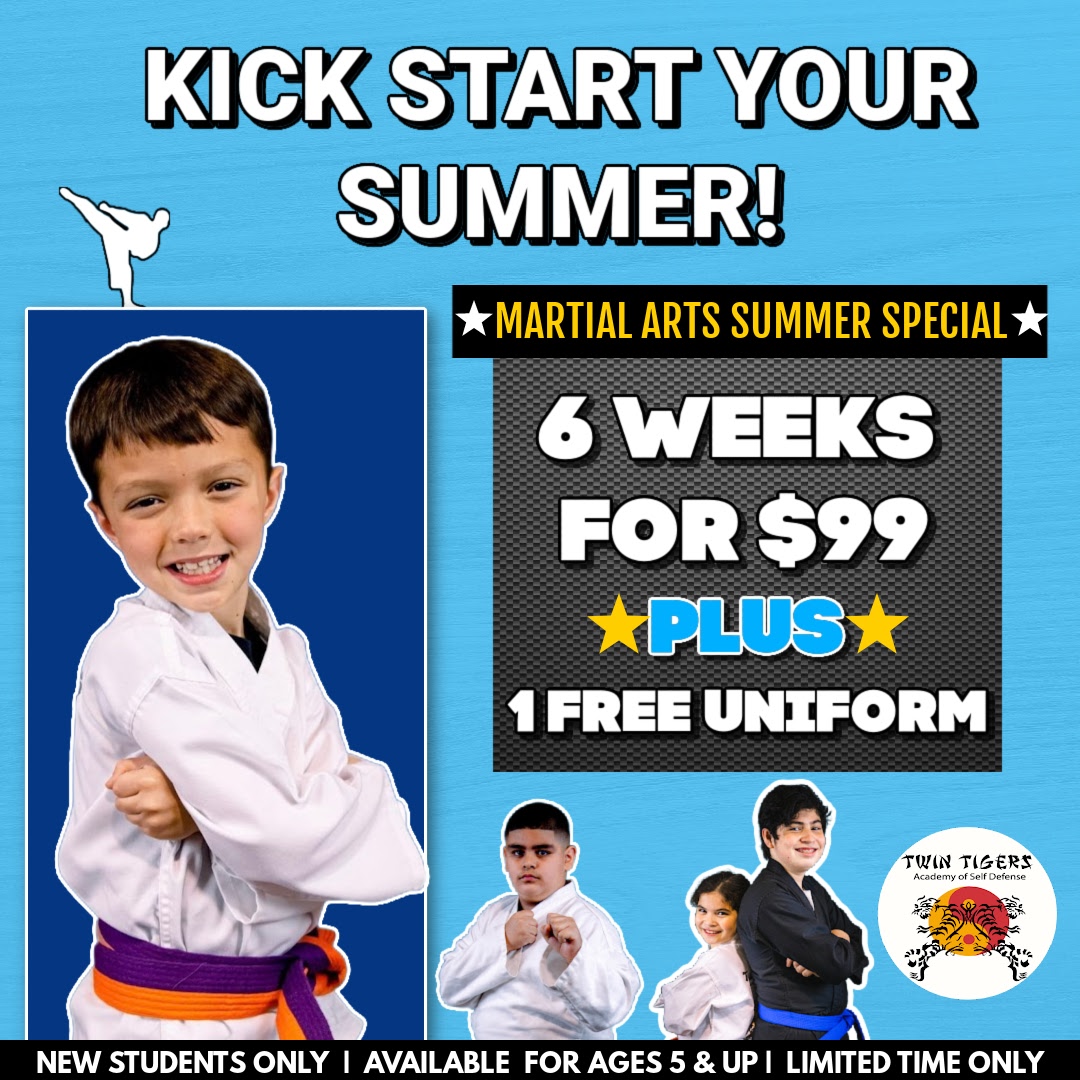 Brentwood Kids Martial Arts Twin Tigers Academy of Self Defense