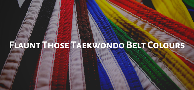 belt colours taekwondo